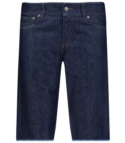 Cycliste Kathleen En Denim Indigo