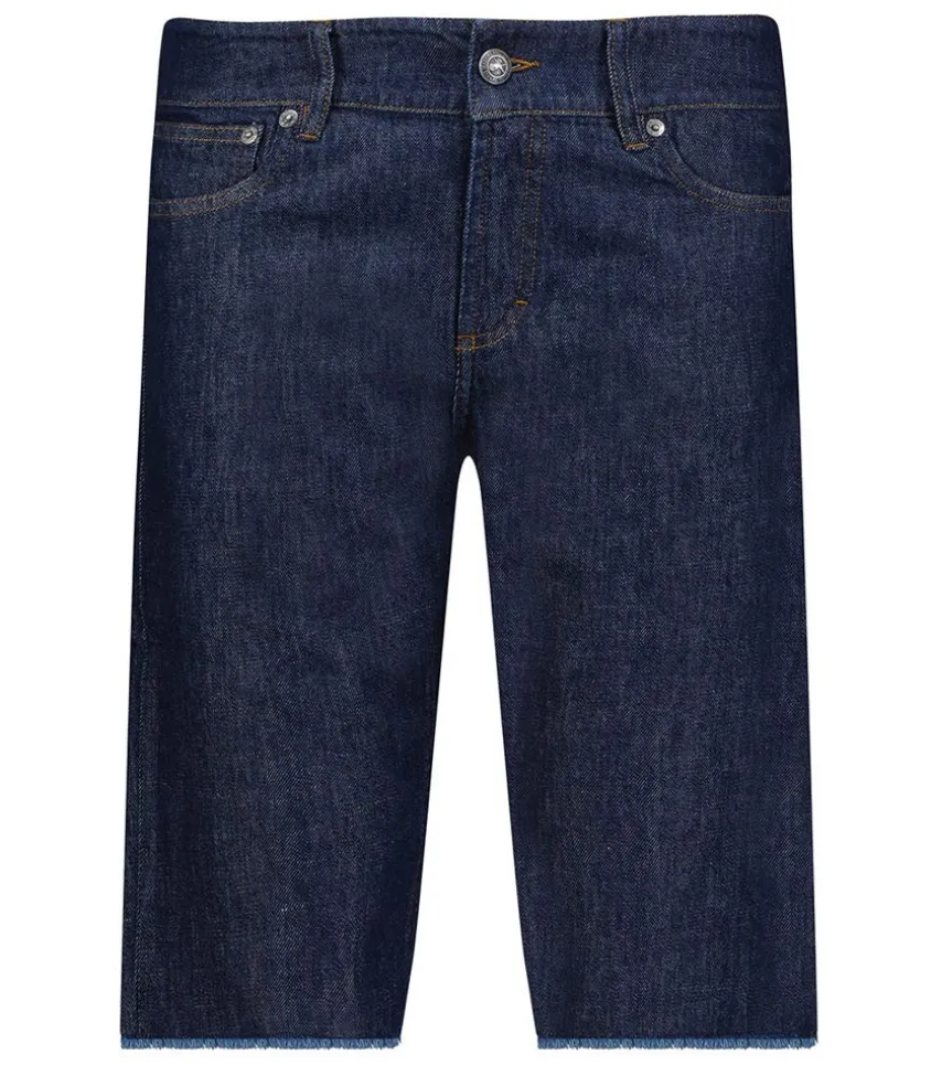 Cycliste Kathleen En Denim Indigo