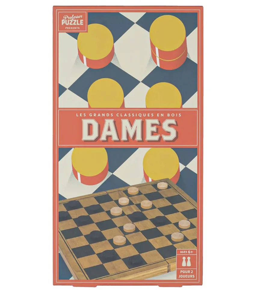 Dames En Bois Professor Puzzle