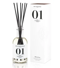 Diffuseur De Parfum D'intérieur 01 Basilic, Feuilles De Figuier Et Menthe 200 Ml