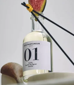 Diffuseur De Parfum D'intérieur 01 Basilic, Feuilles De Figuier Et Menthe 200 Ml