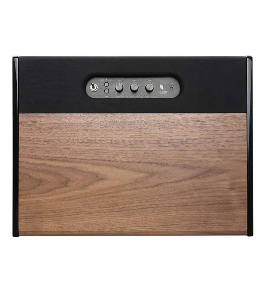 Enceinte Haute-Fidelite Cube Woody Noyer