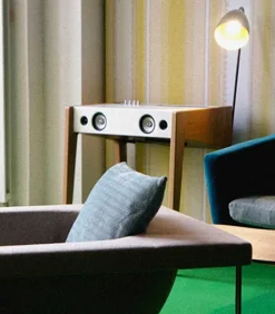 Enceinte Haute-Fidelite Ld130 Cs En Chene Massif