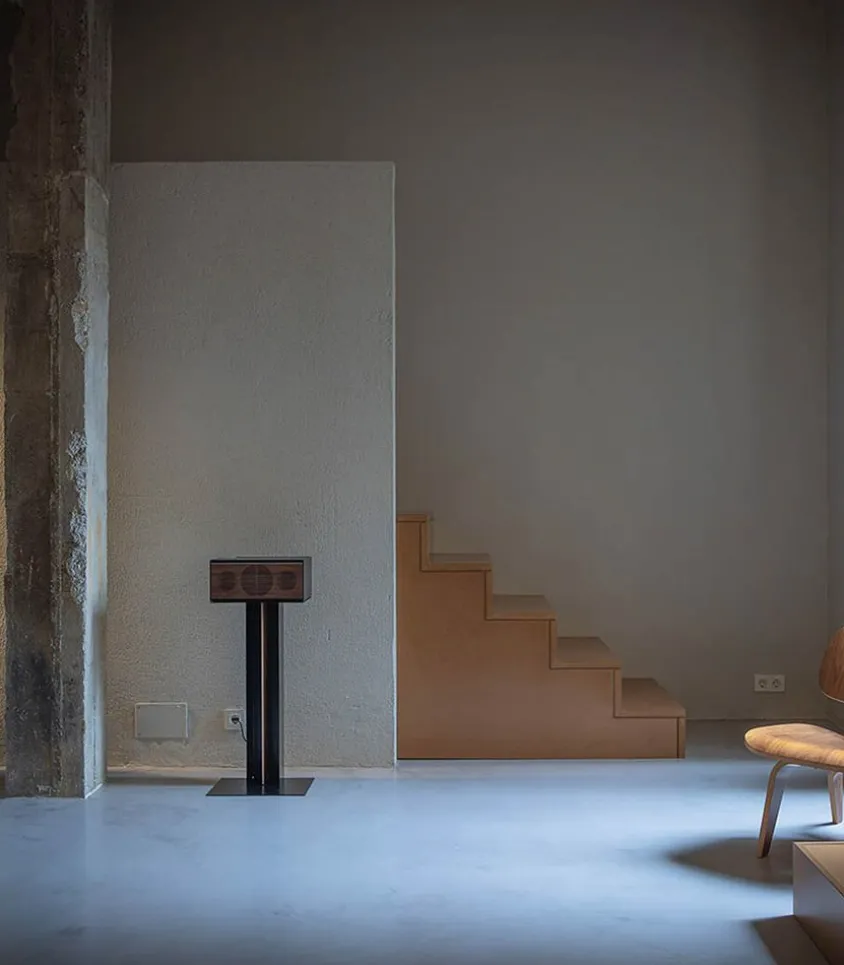 Enceinte Multiroom Pr Link Noir/Noyer