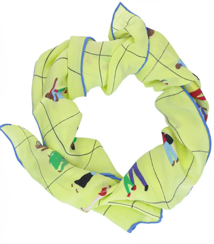 Foulard Le Carre Danseurs Luciole