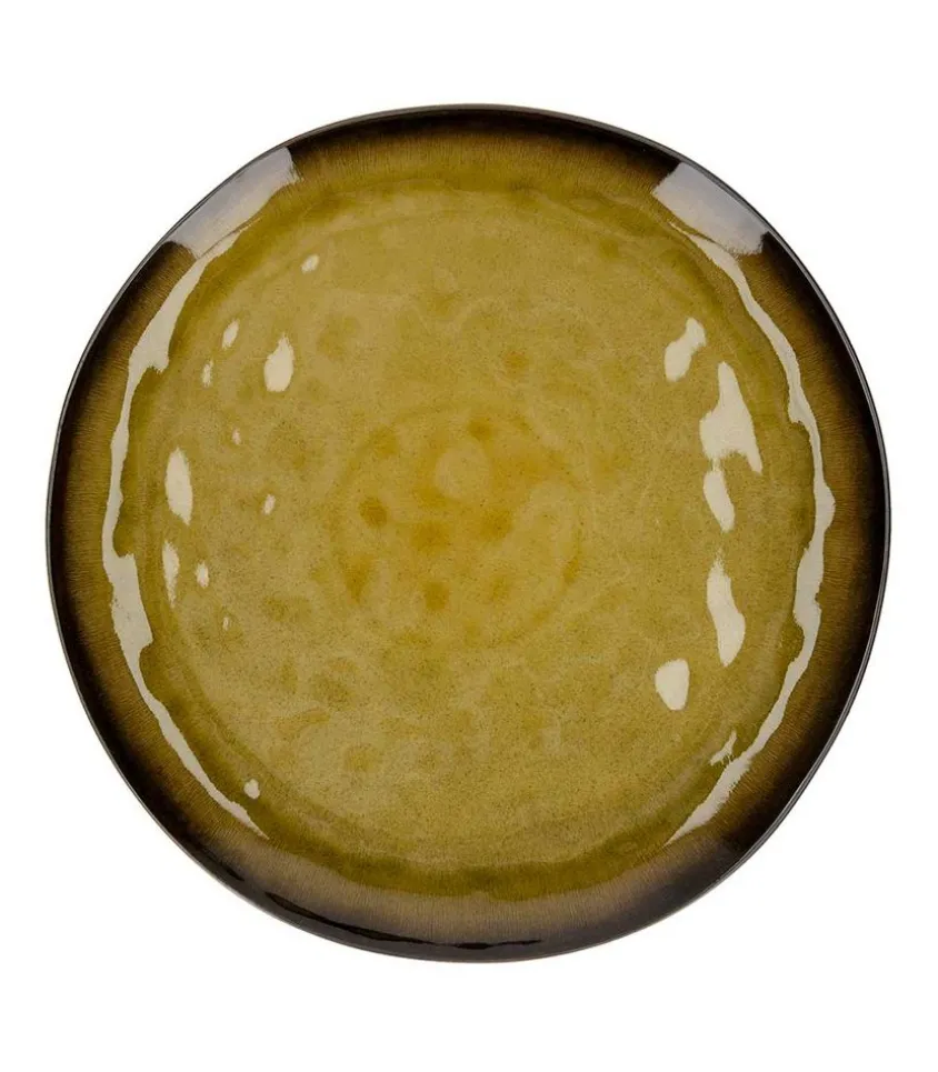 Grande Assiette Ronde En Ceramique "Pascale Naessens"