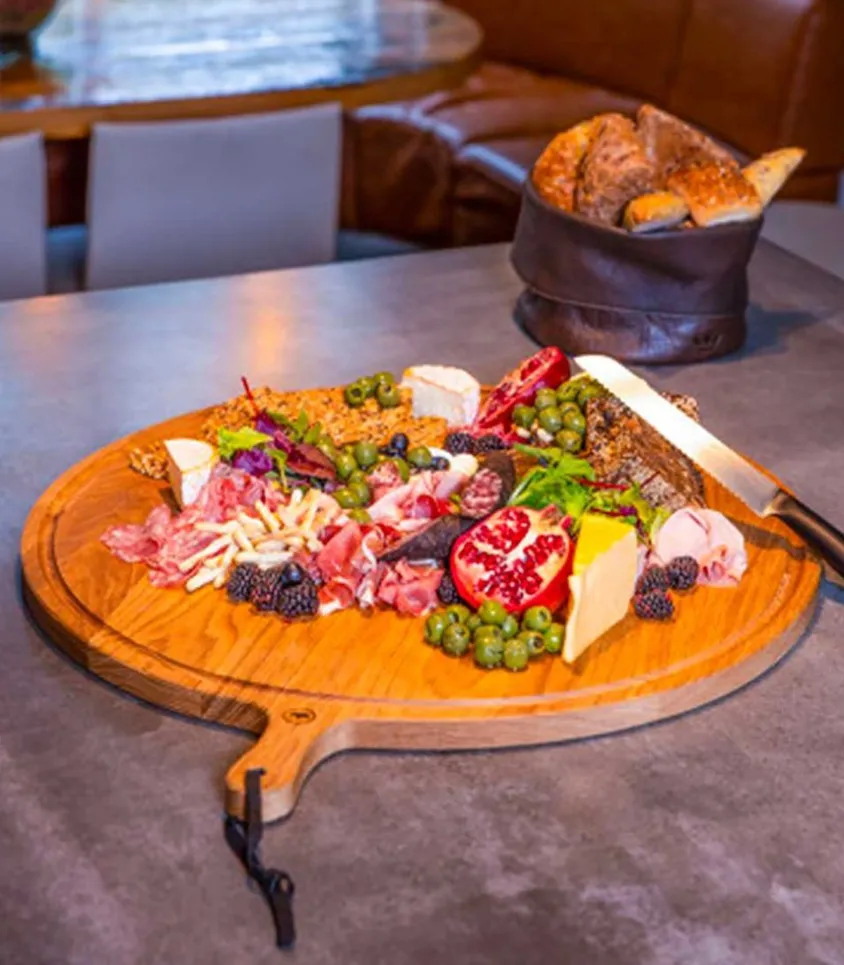 Grande Planche Ronde Bread En Chene