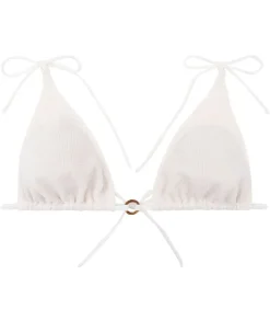 Haut De Bikini Triangulaire Jolly Off White