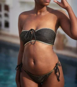 Haut De Maillot De Bain Eugenie Sparkling Black