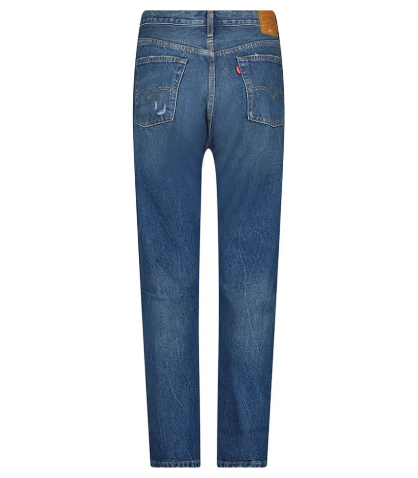 Jean 501® Original Destructed Dark Indigo