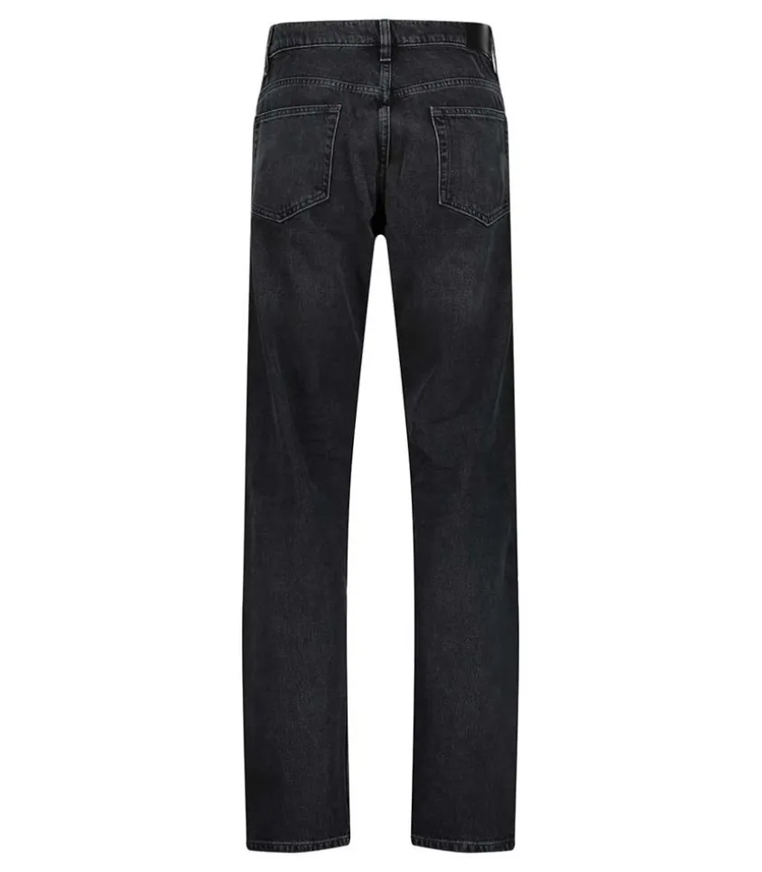 Jean Droit Homme A Patch Modern Blocking