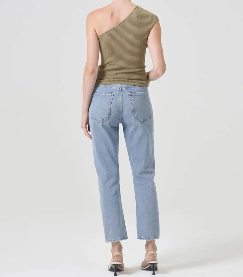 Jean High Rise Cropped Riley Dimension