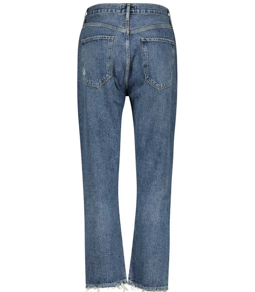 Jean High Rise Cropped Riley