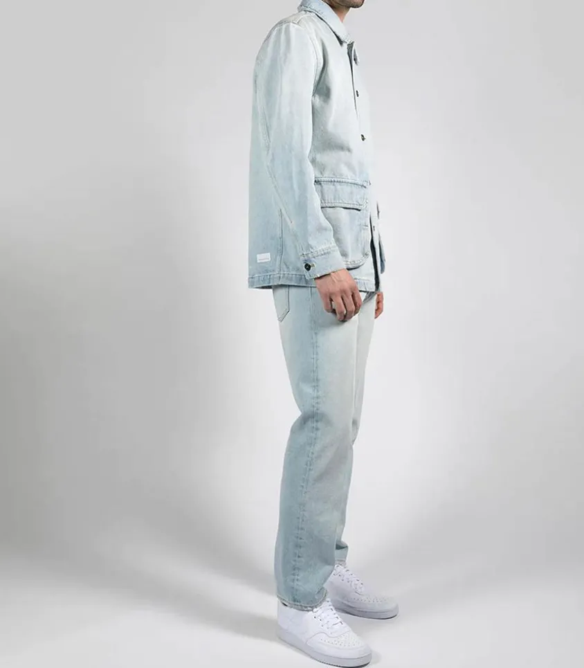 Jean Homme Nathan Straight Bleu Clair