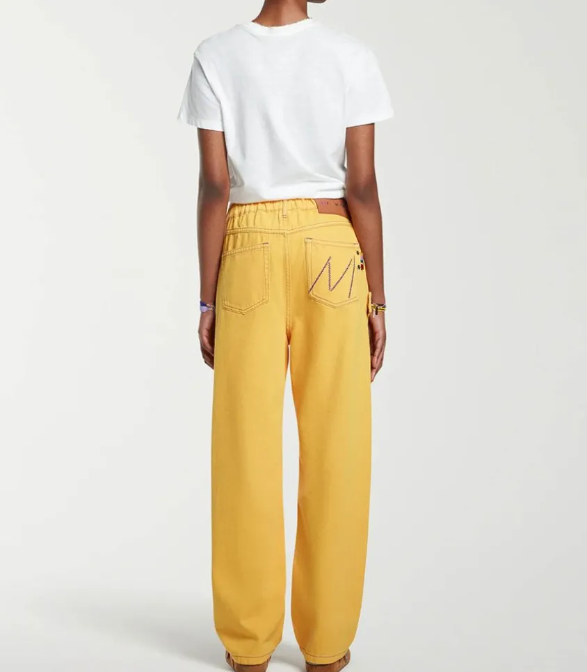 Jean Jaune Décontracte