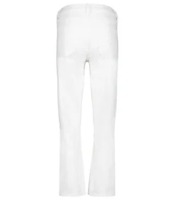 Jean Kye Mid Rise Straight Crop Stretch