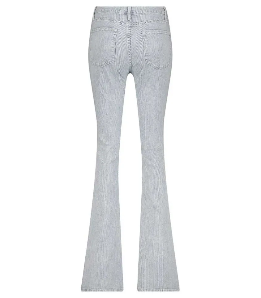 Jean Le High Flare Rayures