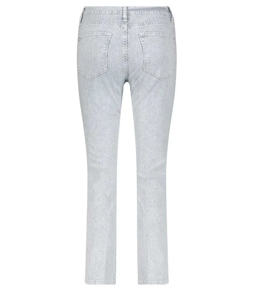 Jean Le High Straight Rayures