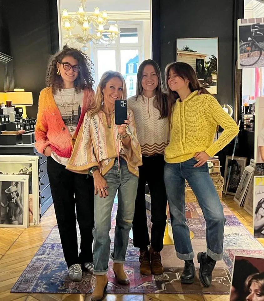 Jean Mckellar Wide Straight Selvedge Blue