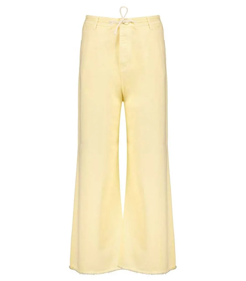 Jean Oversize Jaune Pale