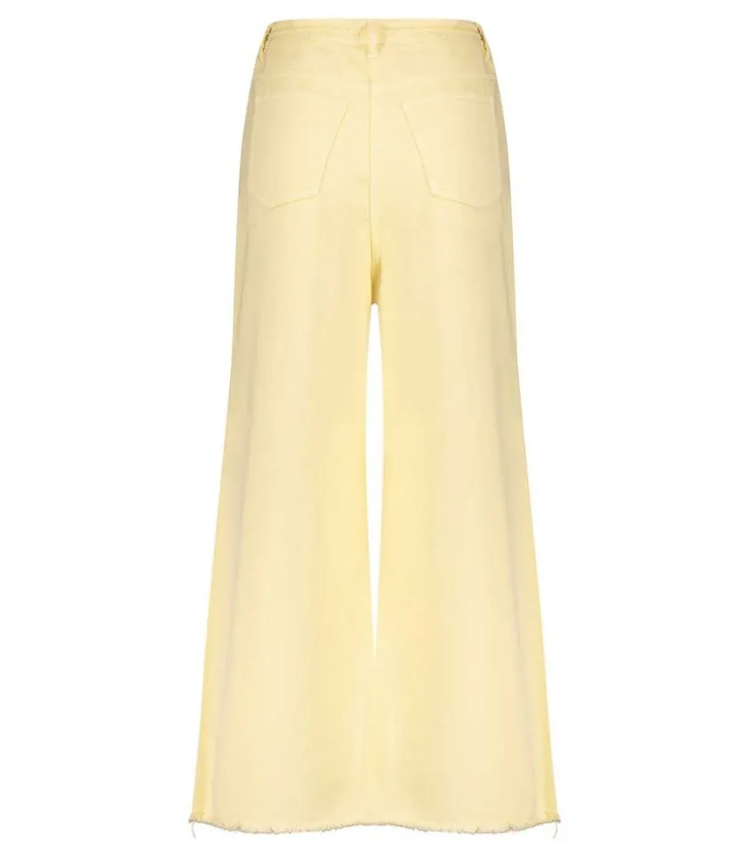 Jean Oversize Jaune Pale