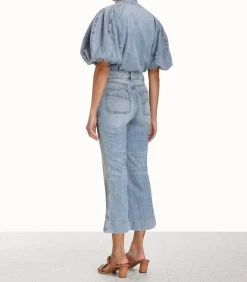 Jean Raie Cropped Flare