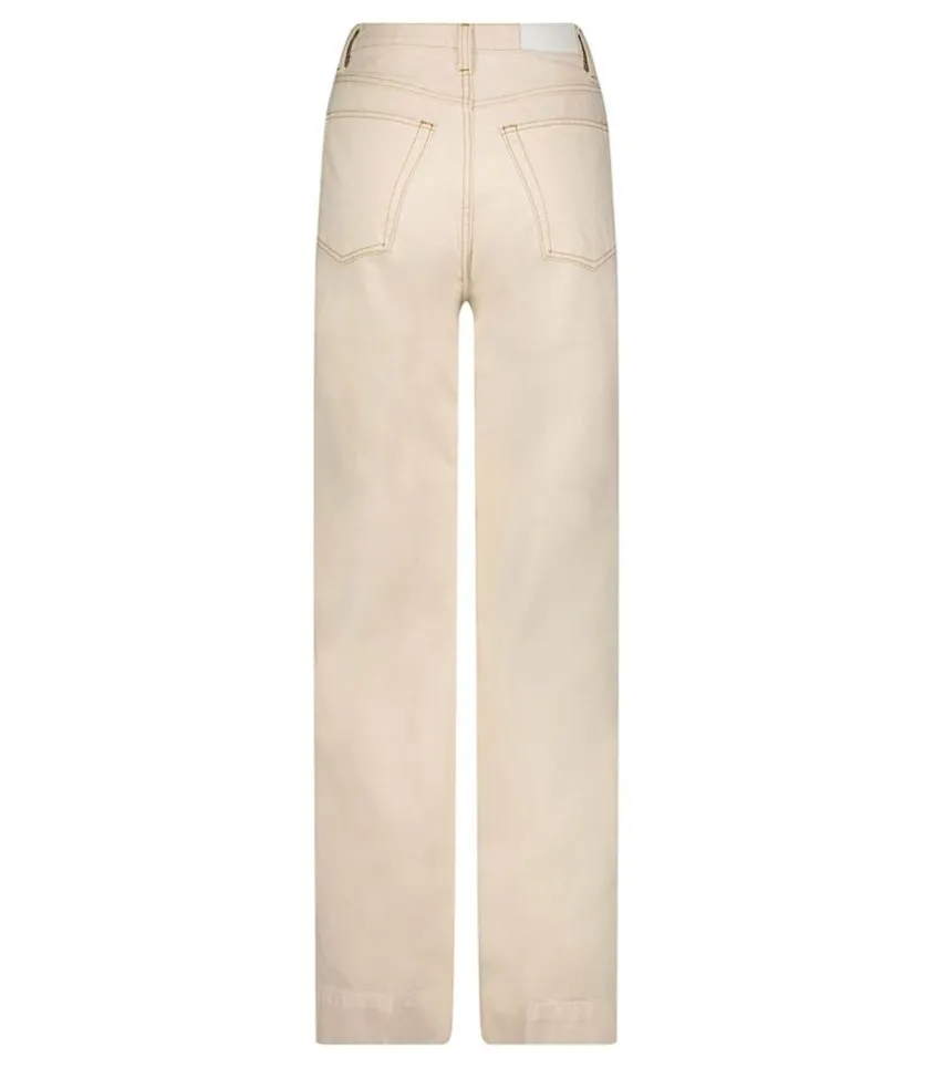 Jean 70S Pocket Wide Leg Rinsed Birch