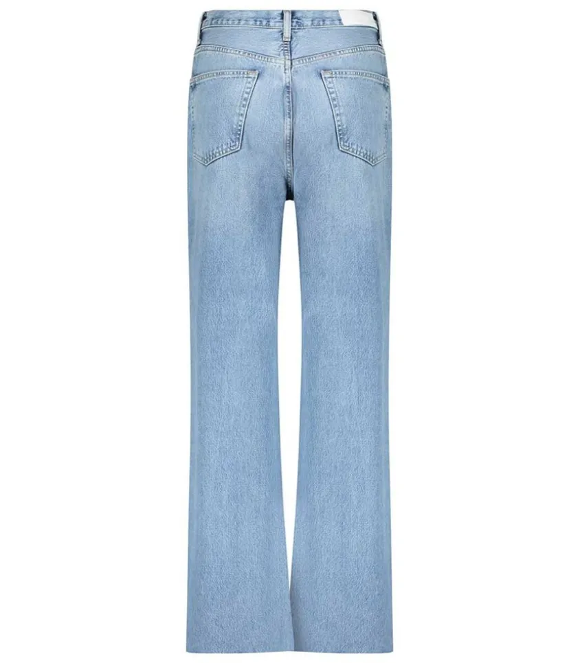 Jean 70S Ultra High Rise Wide Leg Denim Clair