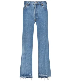 Jean 70S Ultra High Rise Wide Leg Indigo