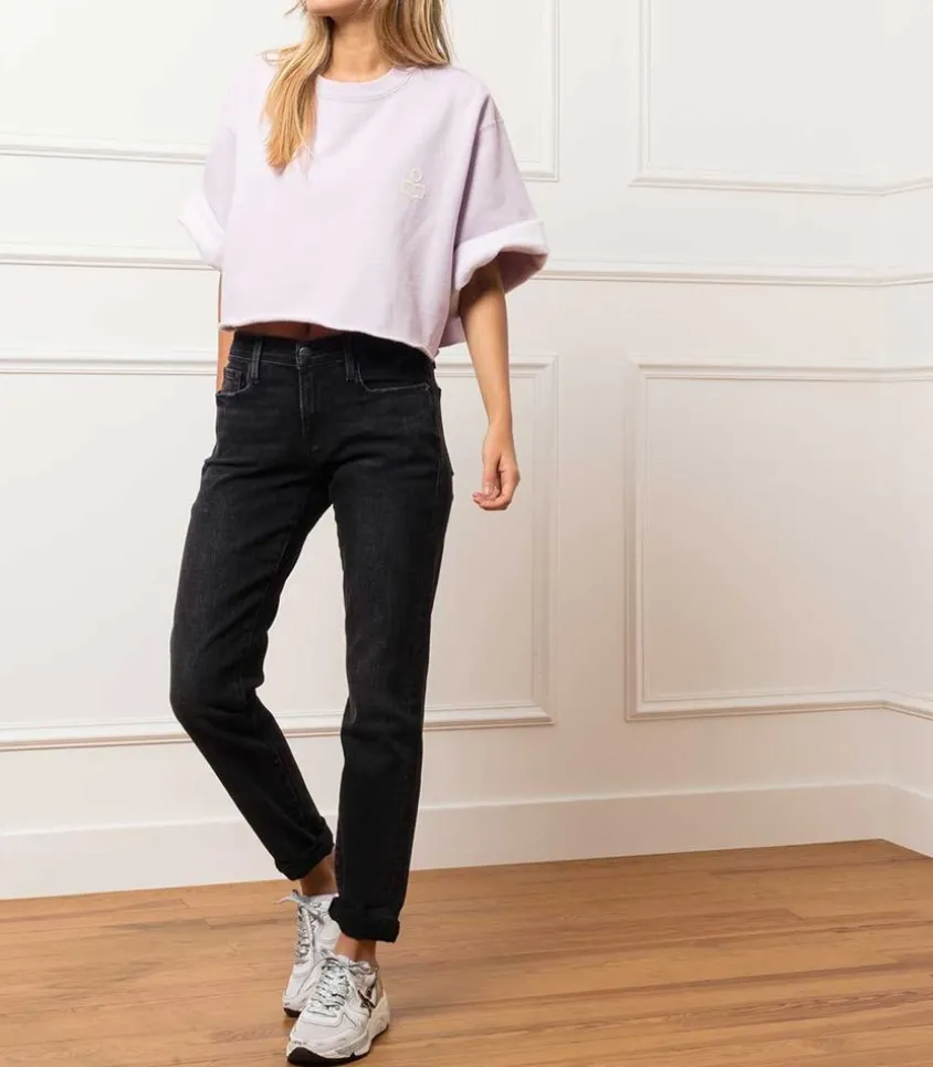 Jean Slim Cropped Le Garcon Pembroke