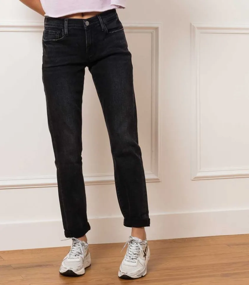 Jean Slim Cropped Le Garcon Pembroke