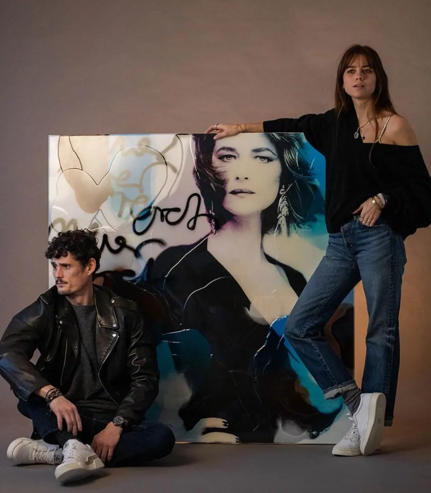 Jean Walnut Straight Dark Blue