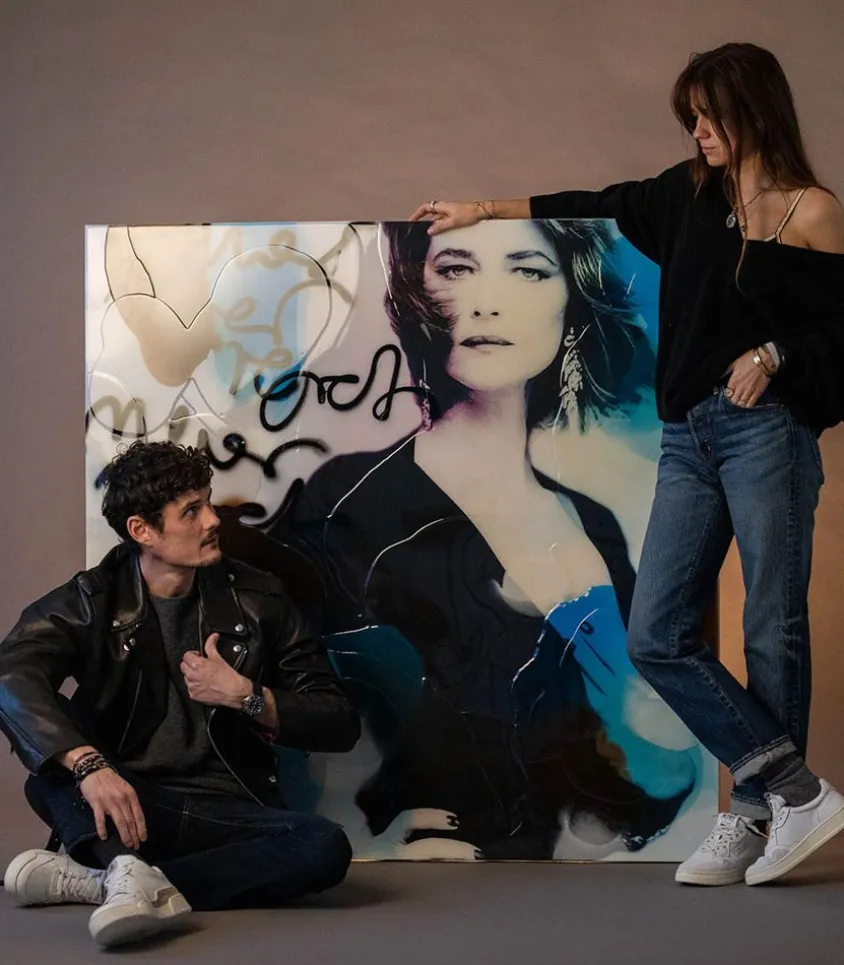 Jean Walnut Straight Dark Blue