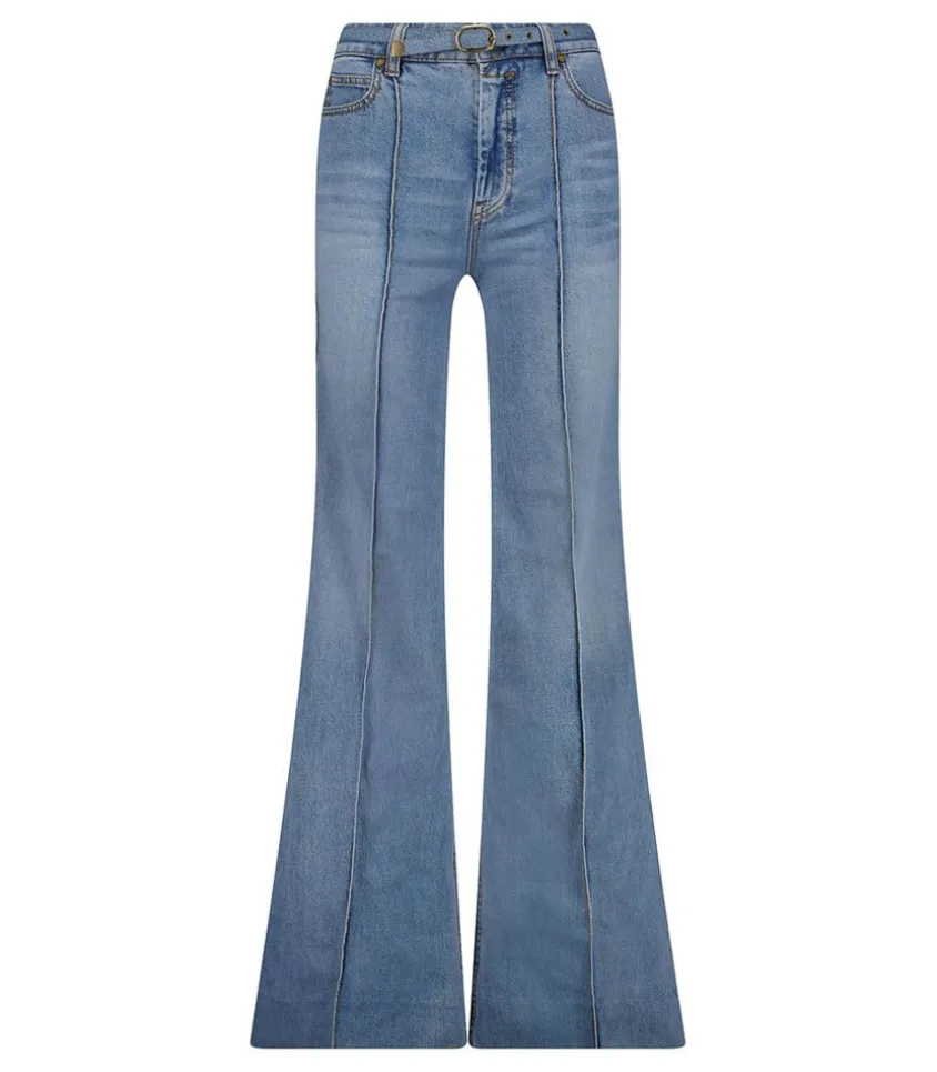 Jean Wide Leg Bleu Poseidon