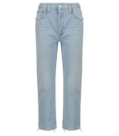 Jeans Riley High Rise Straight Crop Reputation