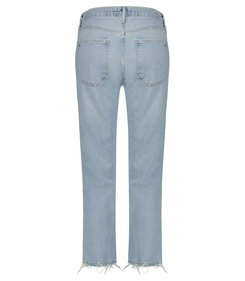Jeans Riley High Rise Straight Crop Reputation
