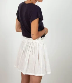 Jupe Courte Alexandrie Off White
