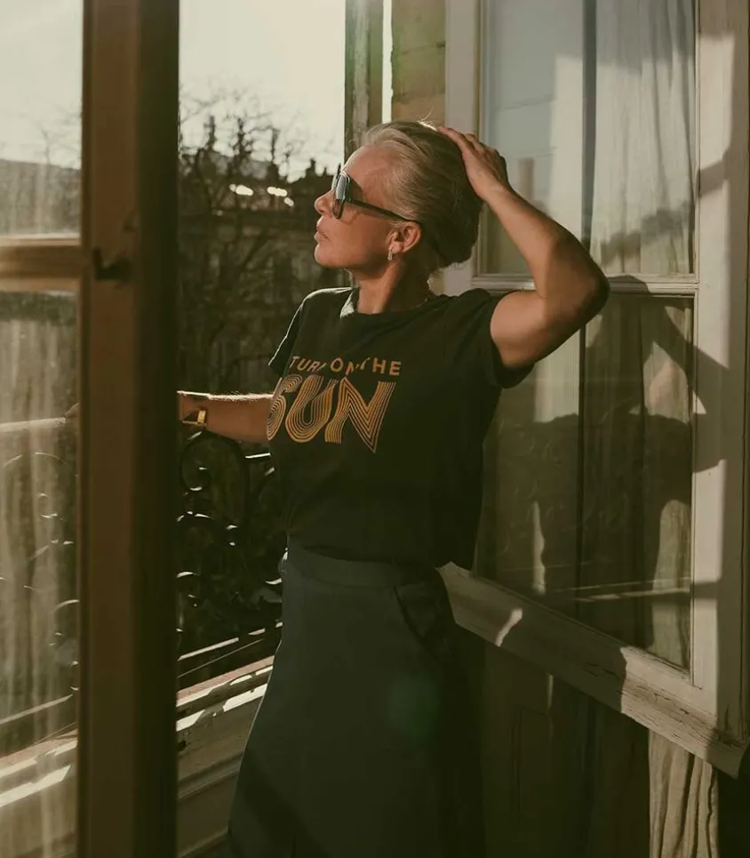 Jupe Monica Bleu Nuit X Jane De Boy