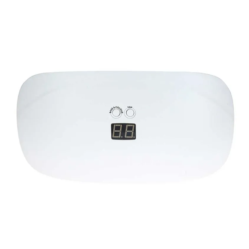 Lampe Led Slim Pour Vernis Semi-Permanent Green Flash 24W