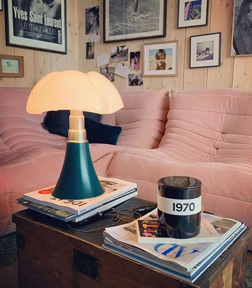 Lampe Mini Pipistrello Verte - Led Dimmable Touch Cordless