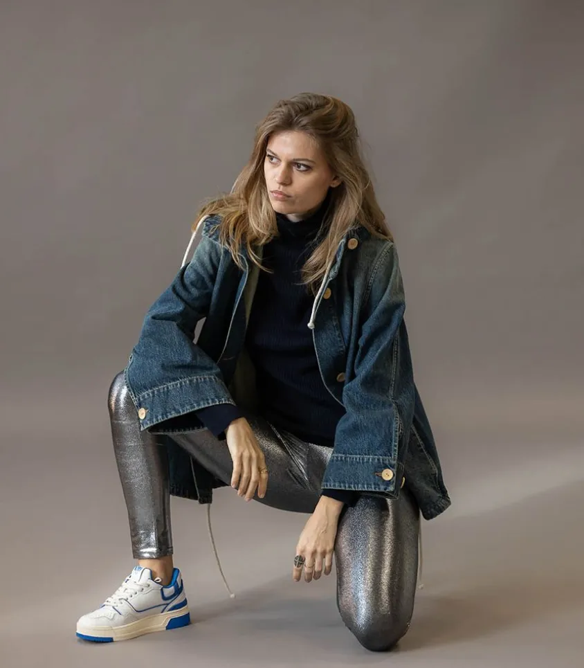 Legging Glitter Silver