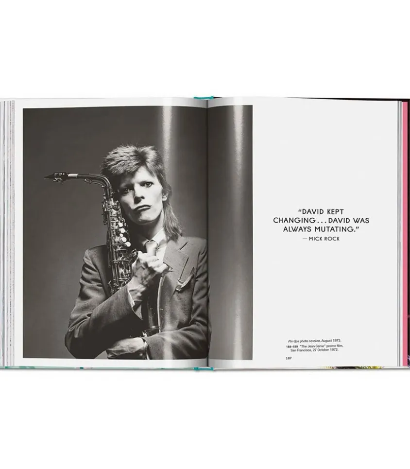 Livre Mick Rock. The Rise Of David Bowie. 1972 1973