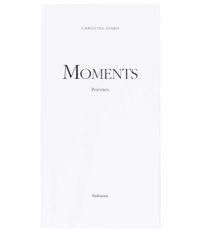 Livre Moments Recueil De Poemes