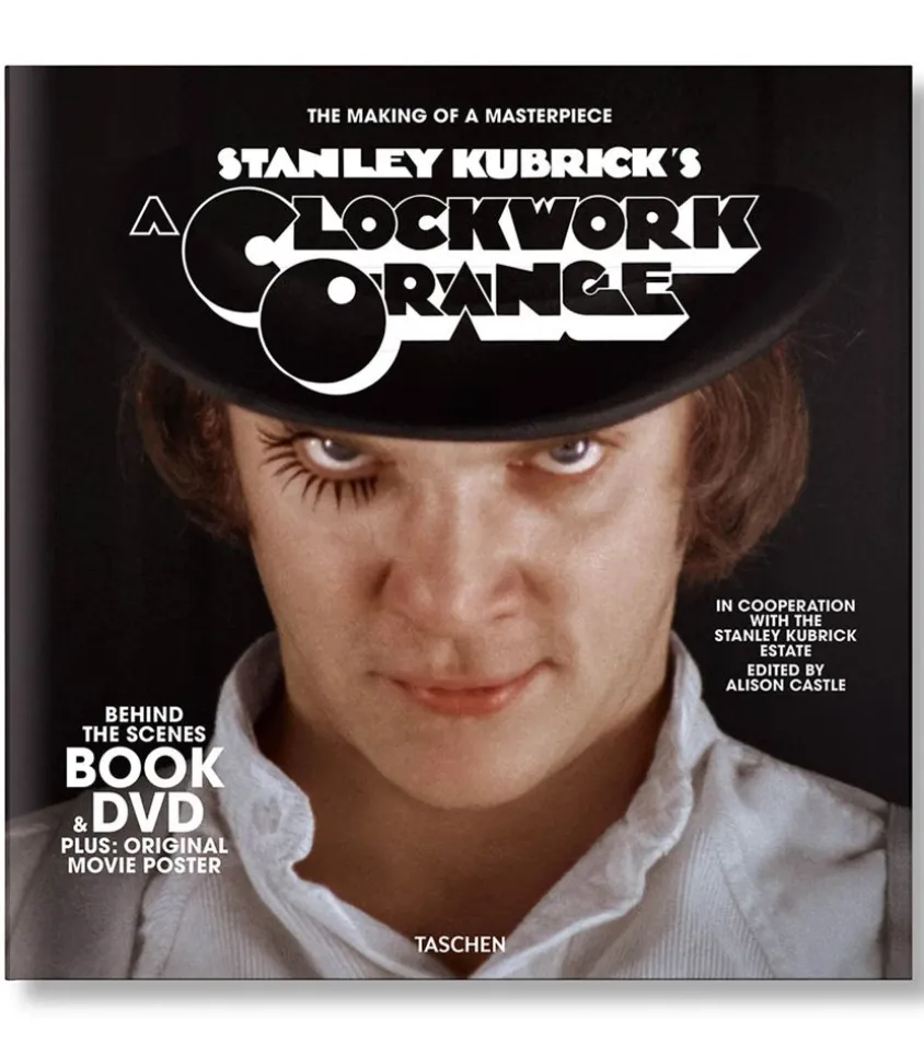 Livre Stanley Kubrick'S A Clockwork Orange Livre + Dvd