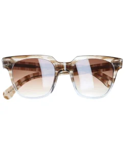 Lunettes De Soleil Homme Philippe Brun Havane / Gris Degrade