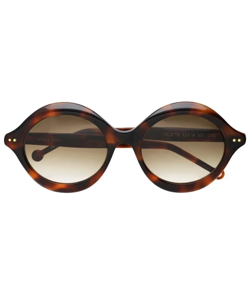 Lunettes Violette Ecaille Foncee