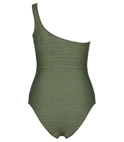 Maillot De Bain Une Piece Lauria Kaki Shiny