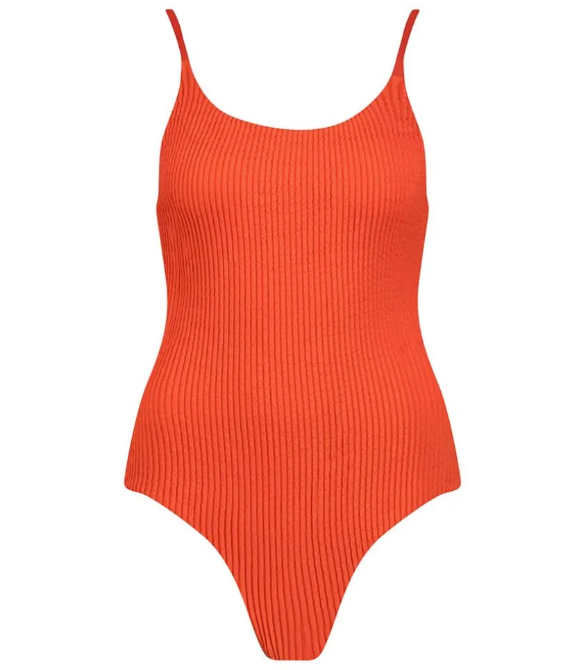Maillot De Bain Une Piece Kim Mandarine Smoke