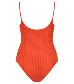 Maillot De Bain Une Piece Kim Mandarine Smoke