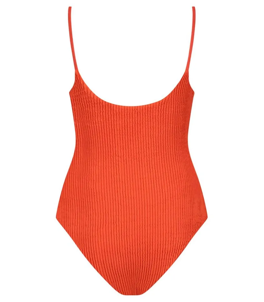 Maillot De Bain Une Piece Kim Mandarine Smoke